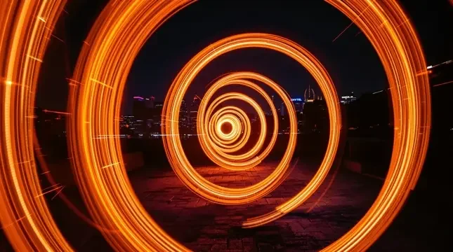 光绘延时摄影:夜色中画下星河 - 天龙影院 光绘延时摄影:夜色中画下星河